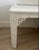 Vintage Hollywood Regency Mirrored Fretwork Side Table For Sale - Image 4 of 6