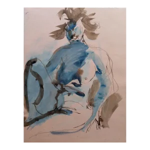 Original Contemporary Nude Figurative Painting by Bernard Damiano
