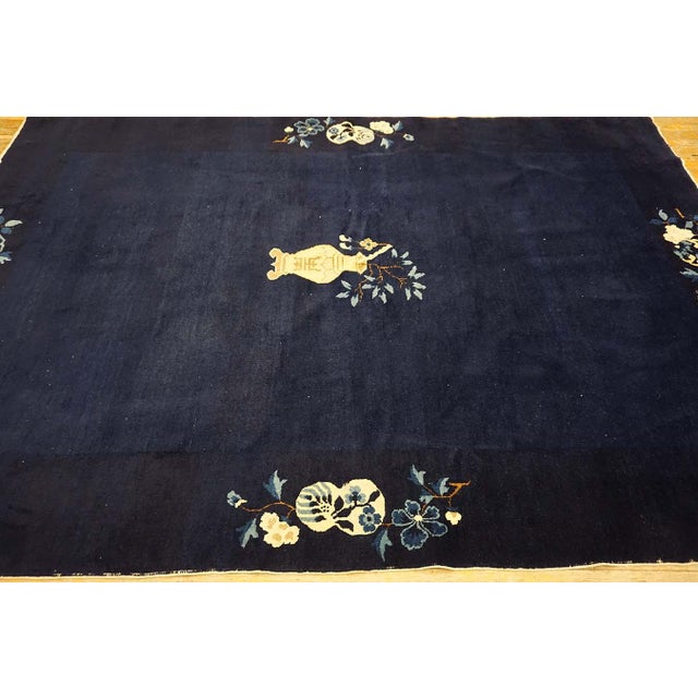 1920s Early 20th Century Chinese Peking Carpet For Sale - Image 5 of 12