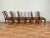 Chippendale 1990s Hickory White Chippendale Mahogany Dining Room Chairs - Set of 8 For Sale - Image 3 of 9