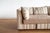 Custom Albuquerque fabric sofa by Ralph Lauren, part of their Desert Modern collection. Ralph Lauren label is present....
