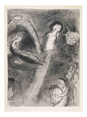 Marc Chagall, The Doves and All Lovers, 1960