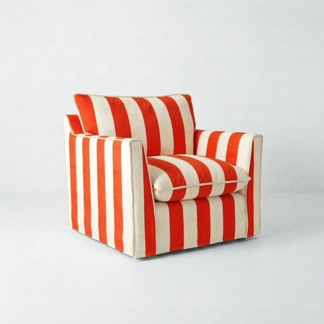 A joyous beautiful armchair made by hand in the USA using natural materials with a large dollop of comfort. 'Tradition...