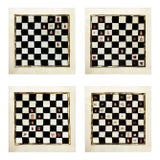Reproduction Antique French Chess Art Prints - Set of 4, Unframed 24x24 For Sale