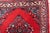 1970s, Rare Square Vintage Persian Hamadan Rug 3' X 2' For Sale - Image 9 of 9