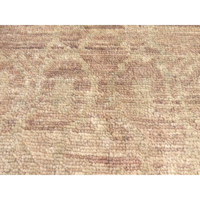 Vintage Hand-Knotted Indo Moroccan Wool Rug. For Sale - Image 14 of 18