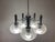 1980s Vintage Five-Light Sputnik Chandelier by Emi Poljčane, Former Yugoslavia, 1983 For Sale - Image 5 of 17