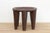 Wood Carved Diamond Top Nupe Stool For Sale - Image 7 of 8