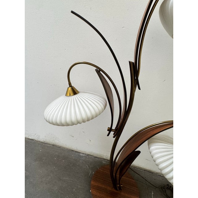 Mid Century Modern Reflecting Iconic Aesthetics Floor Lamp For Sale - Image 9 of 12