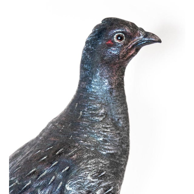1950s Vintage Bronze Pigeon Sculpture, France, 1950s For Sale - Image 5 of 6