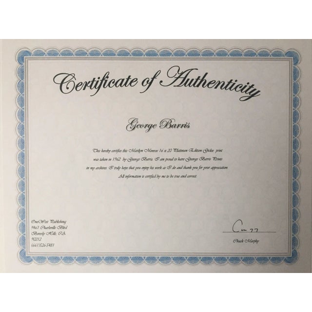 George Barris, Marilyn on the Telephone, Malibu, 2011, Photographic Print For Sale - Image 3 of 4