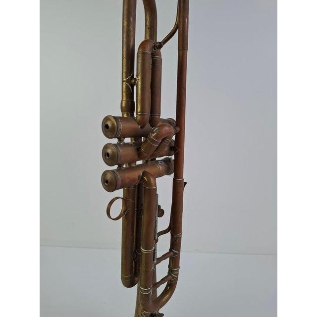Brass Cornet in Flugelhorn Form from French J. Gras, 1940s For Sale - Image 14 of 18