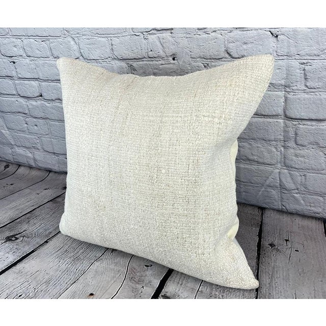 Vintage Pillow Case Turkish Hemp Pillow Decorative Hemp Pillow Dry cleaning only. PILLOW INSERT IS NOT INCLUDED