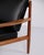 Armchair in Teak and Black Leather by Grete Jalk for France & Søn, 1960s For Sale - Image 9 of 12