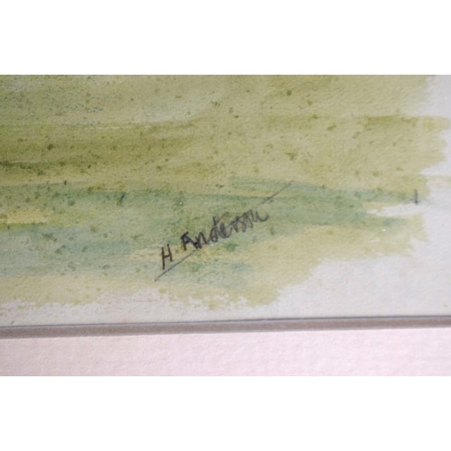 British Polo Match #4 Watercolour by Helen Anderson (British, 20th Century) For Sale - Image 4 of 5