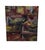 Wood Large Abstract Acrylic on Canvas, Multi-Colored For Sale - Image 7 of 9