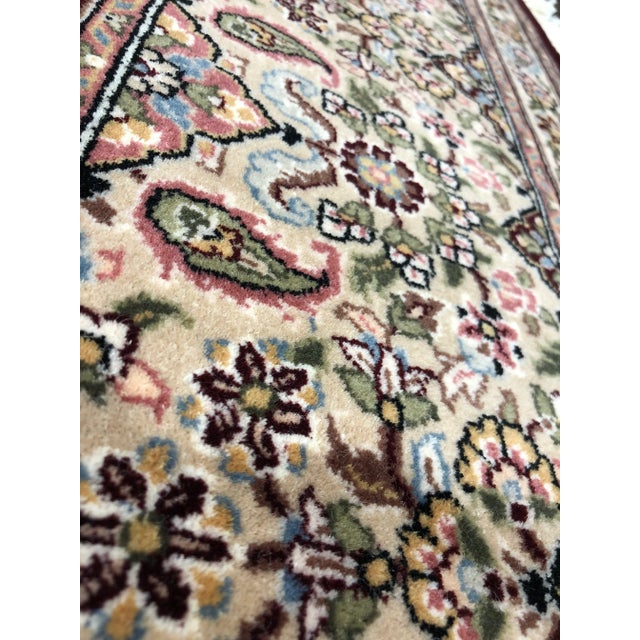 Handwoven Indian Agra Style Area Rug 8'0"×10'0" For Sale - Image 9 of 12