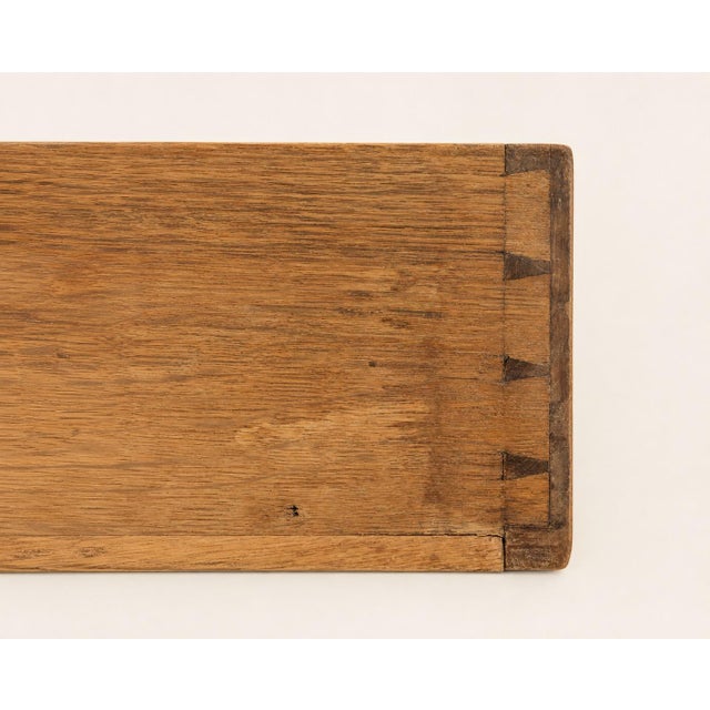 18th Century English Pine Georgian Slant-Front Bureau Secretary Desk For Sale - Image 4 of 7