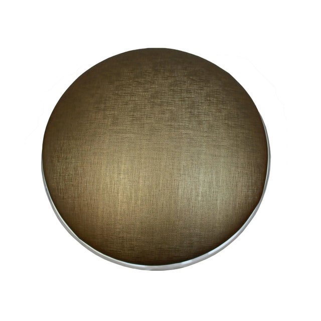 Charles Hollis Jones Charles Hollis Jones Lucite Barstools - A Pair For Sale - Image 4 of 4