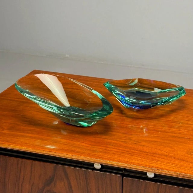Max Ingrand, Fontana Arte, Mid-Century Modern, Ashtray, Cut Crystal, 1960s For Sale - Image 10 of 10