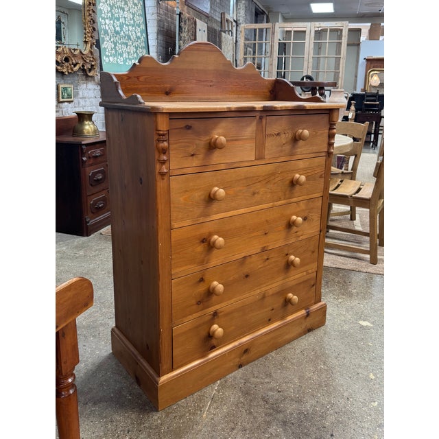 English Vintage English Pine Dresser For Sale - Image 3 of 9