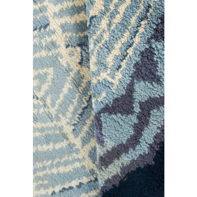 Doris Leslie Blau Vintage European Art Deco Rug For Sale - Image 4 of 8