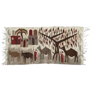 Vintage Egyptian Ramses Tapestry