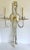Vintage Originals 22 Silver and Gold Tassel Double Wall Sconce For Sale - Image 10 of 13