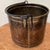 Vintage Large Hammered Patinated Brass Kettle/Bucket With Iron Swing Handle For Sale In Chicago - Image 6 of 12