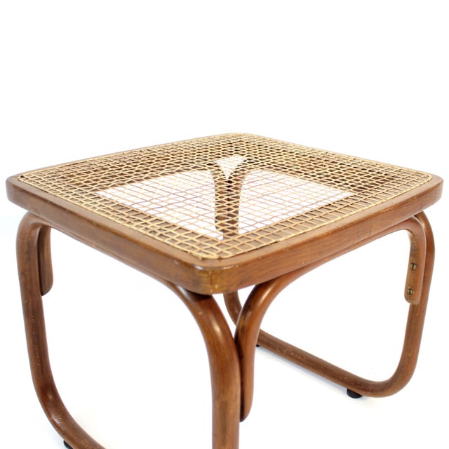 Brown Model B313 Stool by Josef Frank for Thonet, 1928 For Sale - Image 8 of 18