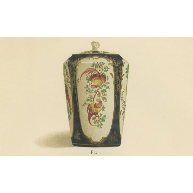 J. H. Thorpe, Worcester Porcelain Decorative Objects, 1910, Chromolithograph on Paper For Sale - Image 3 of 10