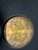 older brass tray; possibly morrocan style; scalloped edges 12 w by 1 h