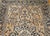 Vintage Persian Heriz Rug, Hand-Knotted Wool, Geometric Medallion Pattern,Tan & Navy, 9x13 For Sale - Image 11 of 18
