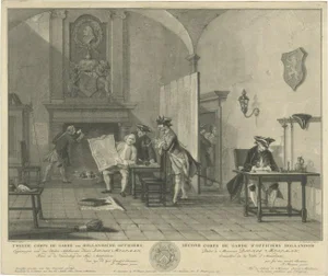 J. Houbraken after C. Troost, Corps de Garde, 1760, Engraving on Paper