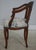 Italian Vintage Italian Walnut Finish Vanity Bench Chair For Sale - Image 3 of 18