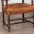 Pair of 19th Century Painted and Embossed Leather Armchairs For Sale - Image 9 of 13