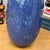 Blue Starry Night Ceramic Vase with Swirl Design For Sale In New York - Image 6 of 9