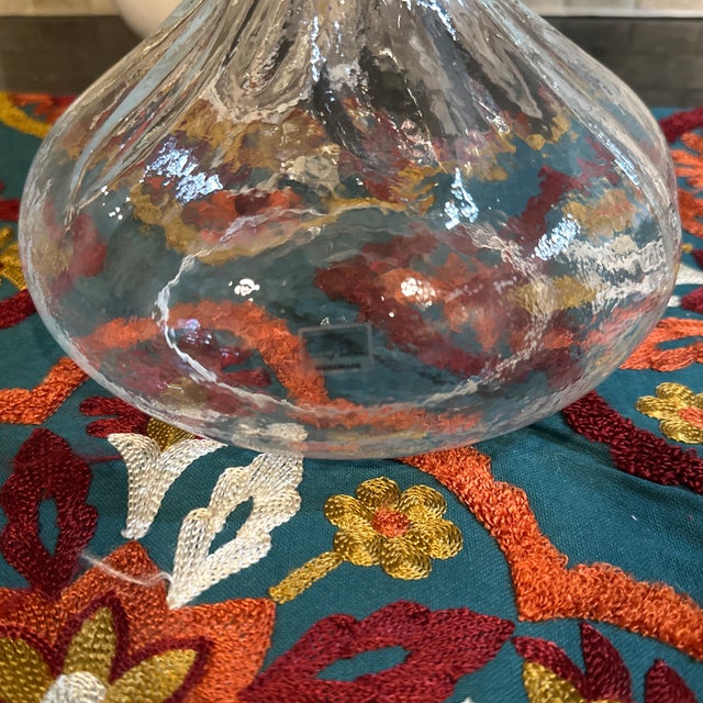 Mid-Century Vintage Handblown, Vase or Decanter For Sale - Image 10 of 10