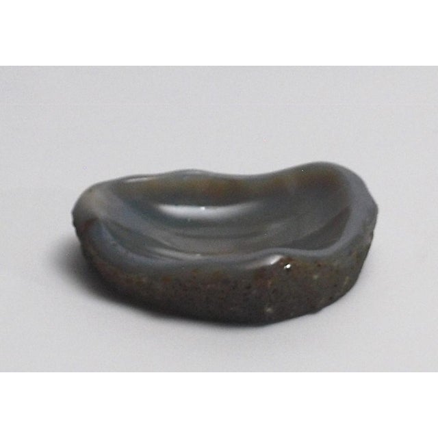Brown Vintage Bowl in Natural Mineral, 1960s For Sale - Image 8 of 8