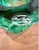 Italian 1970s Italian Royal Gallery Green Glass Bowl For Sale - Image 3 of 4