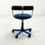 1980s Adjustable Blue Desk Chair from Bieffeplast, 1980s For Sale - Image 5 of 11