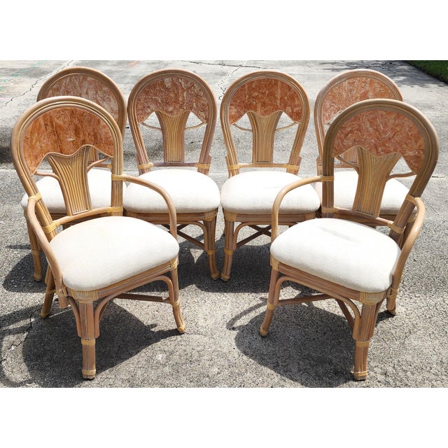 Maitland Smith Style Tessellated Stone Dining Table For Sale - Image 10 of 10