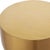 Kenneth Ludwig Chicago Golden Vessel Modern Accent Table For Sale - Image 4 of 5