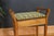 Edwardian Piano Stool in Geometric Fabric, 1890s For Sale - Image 4 of 9