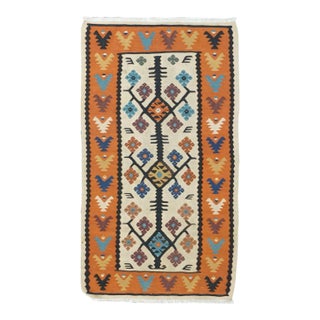 Vintage Kilim Rug 2'5'' x 4'5'' For Sale