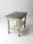Antique Table With Galvanized Top For Sale - Image 4 of 11