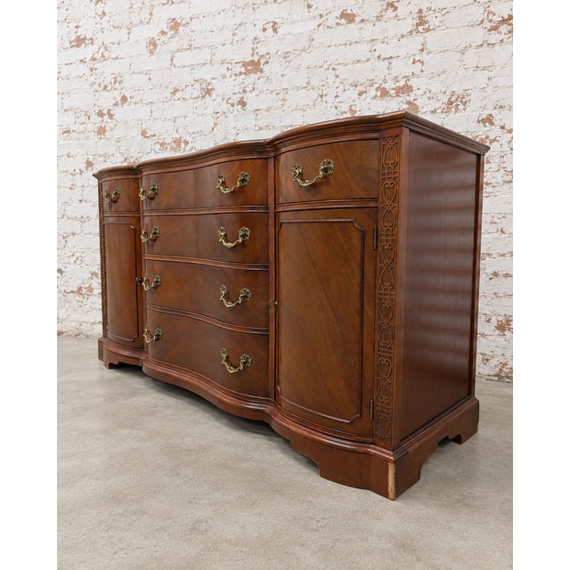 Dimensions MCM style and confirmed Drexel Length 61.75 Width 22 Height 35.25