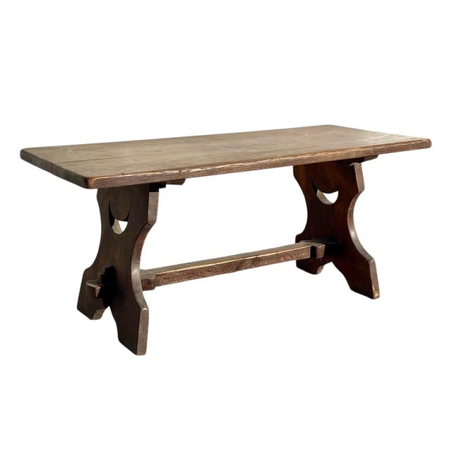 Vintage Oak Desk, 1920s For Sale - Image 13 of 13