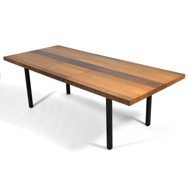 Wood Milo Baughman Dining Table by Directional For Sale - Image 7 of 10