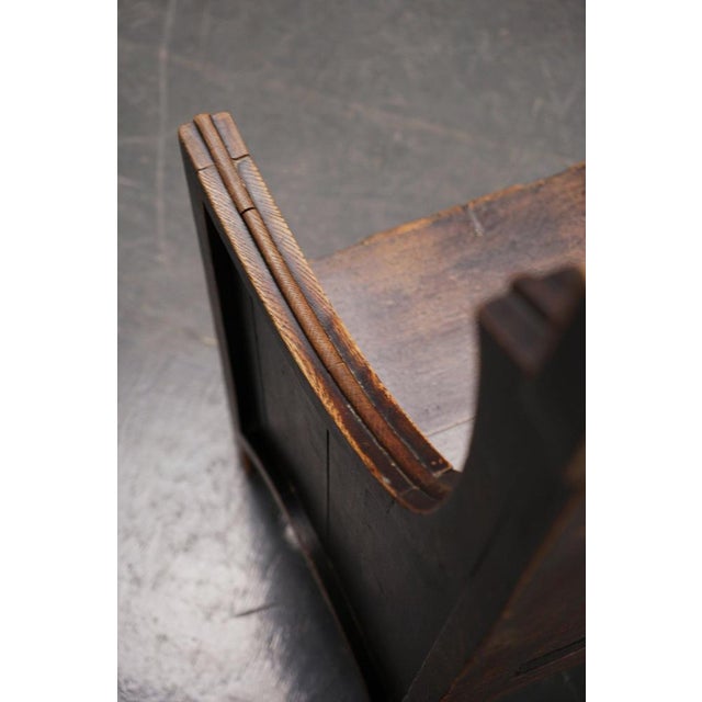 Wood Antique Architectural Chairs, Set of 2 For Sale - Image 7 of 18